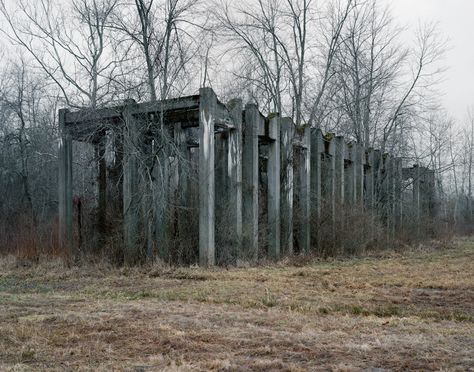 Inside the Eerie TNT Storage Bunkers of West Virginia | South Aciderea  Joshua Dudley Greer  | WIRED.com Point Pleasant West Virginia, Southern Photography, Virginia Hill, Point Pleasant, Ohio River, Take Me Home, Photography Projects, Abandoned Houses, Blue Ridge