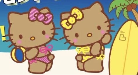 Tan Hello Kitty, Kitty Cartoon, Hello Kitty Cartoon, Content Creators, Hello Kitty, Fashion Home Decor, Thread, Fashion Home, Kitty