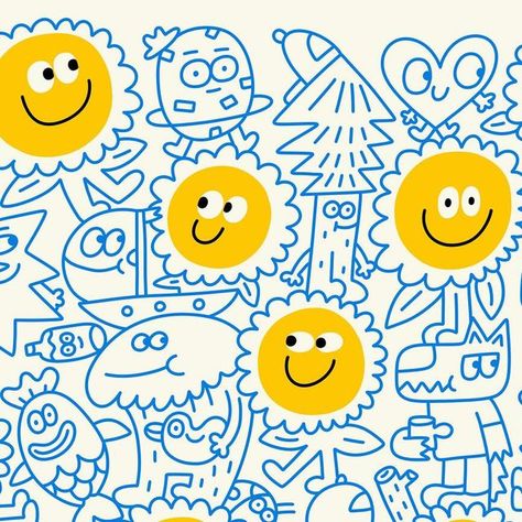 Nina Dzyvulska on Instagram: ". . . #art #artist #illustrator #illustration #doodle #doodleart #doodles #doodling #characterdesign #artcharacter" Childlike Illustration, Sunshine Logo, Doodle Kids, Kids Graphic Design, Caracter Design, Doodle Books, Children Sketch, Kids Doodles, Kids Illustration