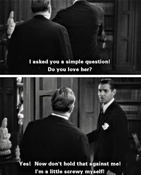 It Happened One Night (1934) Old Movie Quotes, Classic Movie Quotes, It Happened One Night, Lecture Hall, Best Movie Quotes, Hooray For Hollywood, Clark Gable, Movie Lines, Film Quotes