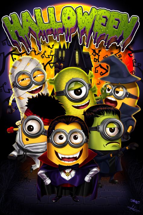 Minions Images, Minion Characters, Minion Halloween, Minions Funny Images, Minion Pictures, 귀여운 음식 그림, Minions Love, Cute Minions, Halloween Kit