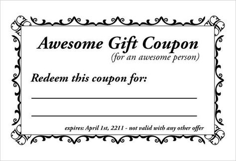 28+ Homemade Coupon Templates – Free Sample, Example, Format Download | Free & Premium Templates Free Coupon Template, Printable Coupon Book, Deep Closet, Christmas Coupons, Diy Coupons, Free Printable Coupons, Birthday Coupons, Coupon Template, Gift Certificate Template