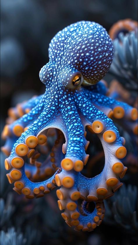 Coral Reefs Photography, Coral Reef Photography Ocean Life, Octopus Reference, Drawing Items, Octopus Photography, Octopus Photos, Coral Reef Photography, Odd Creatures, Deep Sea Life