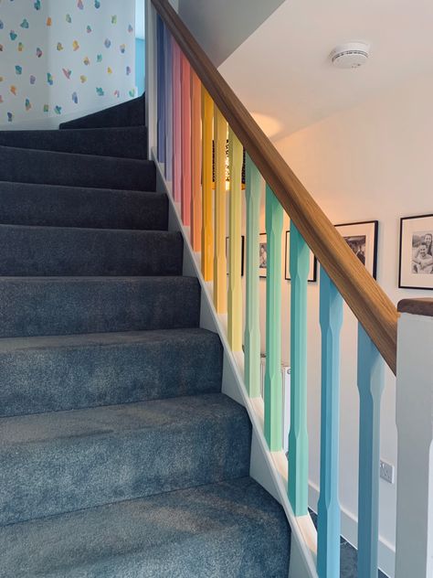 Stairs Art, Rainbow House, Pastel House, Ideas Hogar, Room Deco, Hus Inspiration, Barbie Dream House, Cute Room Decor, House Goals