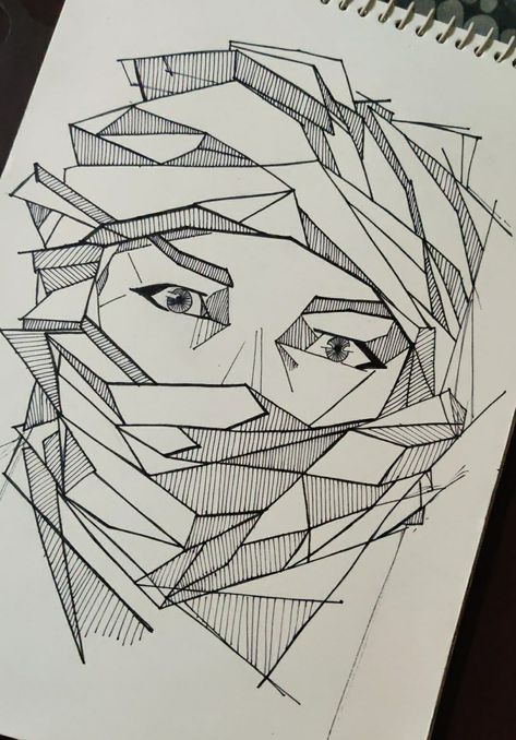 #freehandsketches #lineart Scribble Drawings, Spiral Drawing, Design Art Drawing, Geometric Shapes Design, Single Line Drawing, Line Sketch, Small Drawings, Line Art Design, Shape Art