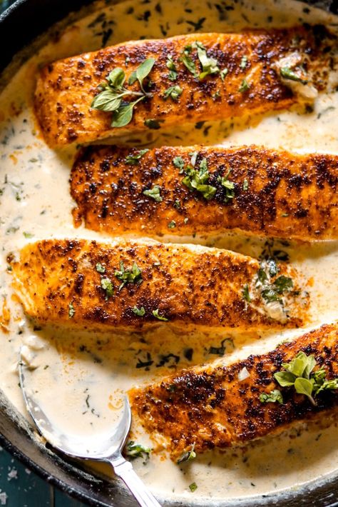 Cuban Salmon Recipes, Gourmet Salmon Recipes, Salmon Lime Recipes, Coconut Salmon Recipes, Gourmet Healthy Recipes, Salmon Cilantro Recipes, Coconut Lime Cod Bowl, Creamy Salmon Recipes, Coconut Lime Salmon