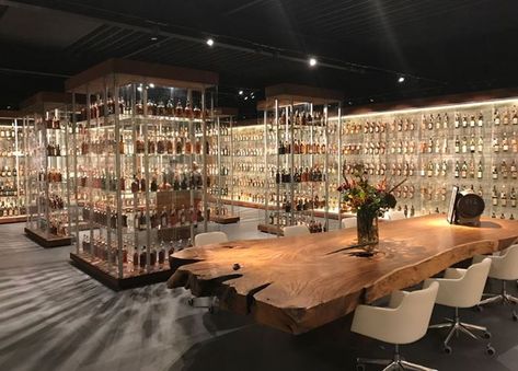 Five of the world’s best whisky collections | Scotch Whisky Walker House, Whisky Shop, Whisky Collection, Whisky Bar, Gin Bar, Red Sofa, Johnnie Walker, Liquor Store, Glass Cabinet