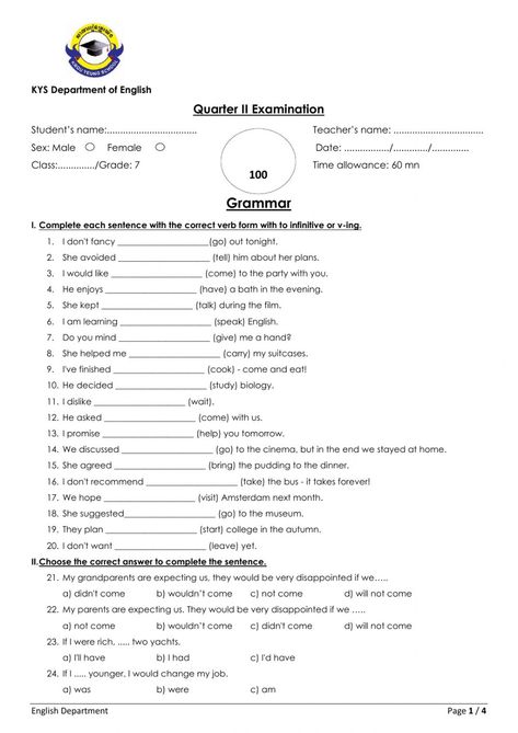 Grade 7 English Worksheets, Grade 6 English, How To Teach Grammar, Free Reading Comprehension Worksheets, 6th Grade Worksheets, Punctuation Worksheets, Language Arts Worksheets, English Adjectives, Good Grammar