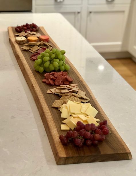 Check out our new Teak Wood serving boards that are available in 3, 5, 6 and 7 foot sizes.
Each board is a unique size and shape and one single piece of wood. (Not glued together)
Can be use to serve all types of food on and make fantastic gifts. Plank Of Wood, Charcuterie Board Diy, Unique Furniture Design, Wooden Serving Boards, Wood Serving Board, Wood Boards, Wood Oil, Wood Countertops, Woodworking Wood