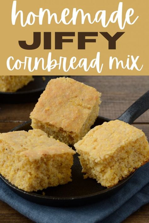 Diy Jiffy Cornbread Mix Recipe, Jiffy Cornbread Copycat Recipe, Homemade Jiffy Mix Recipe, Cornmeal Mix Cornbread, Copycat Jiffy Cornbread, Homemade Cornbread Mix, Jiffy Mix Recipes, Jiffy Cornbread Recipes, Cornmeal Recipes