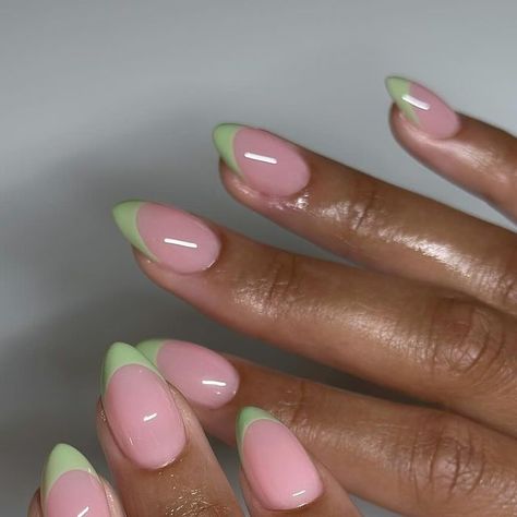 Aprés Gel-X and Structured manicures on Instagram: "Sage green tippies @apresnailofficial ‘sage advice’ 🍈 #dovenailsbysharon #apresgelx #gelx" June 17, Trendy Nails, Sage Green, Manicure, Nail Art, Nails, Makeup, Green, Hair