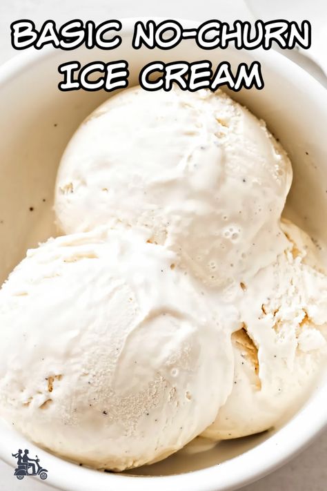 Almond Milk Ice Cream, Churn Ice Cream, Healthy Food Habits, Peach Ice Cream, Fruit Ice Cream, Milk Ice Cream, Homemade Ice Cream Recipes, No Churn Ice Cream, Ice Cream Recipe