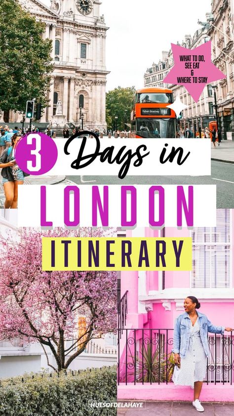 3 Days in London Itinerary - Perfect 72 Hours in London Itinerary 3 Days In London, 24 Hours In London, One Day In London, London Activities, London England Travel, Day In London, London Itinerary, London Vacation, Kensington London