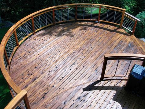 Hot Tub Pergola, Land Ideas, Deck Maintenance, Best Interior Design Websites, Deck Pictures, Steel Pergola, Cedar Deck, Wooden Deck, Pergola Lighting