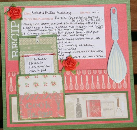 Scrapbook Recipe Book, Homemade Recipe Books, Recipe Album, Diy Cookbook, Recipe Book Diy, Family Recipe Book, Camping Cooking, Recipe Scrapbook, Piece Of Advice