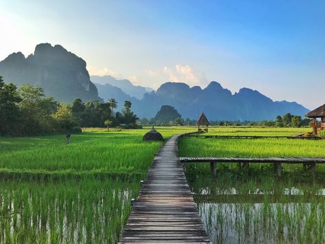 Sun Architecture, Landscape Fashion, Vang Vieng, Tubing River, Adventure Landscape, Largest Waterfall, Explore Italy, French Colonial, Luang Prabang