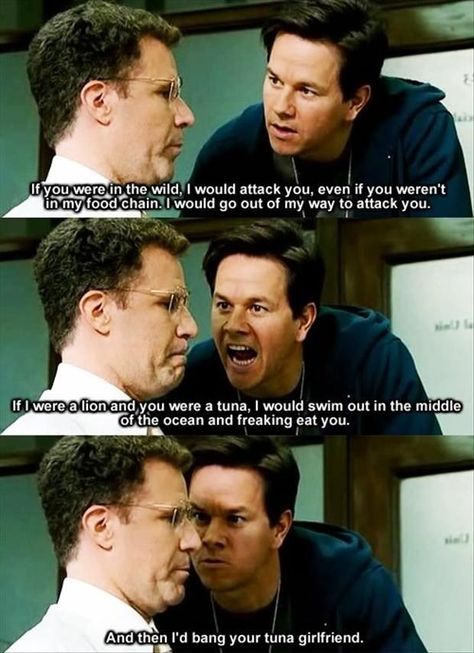 The Other Guys _OMG this movie is hilarious!!!    "I'm a peacock.  You gotta let me FLY!!!!" Mark Wahlberg, Funny Films, Humour, Will Farell, Will Ferell, The Other Guys, Movie Lines, Tv Quotes, Funny Movies