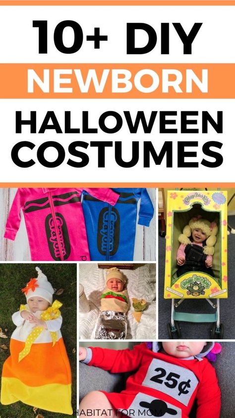 DIY Newborn Halloween Costumes Sushi Halloween Costume, Baby Halloween Costume Ideas, Funny Baby Halloween Costumes, Diy Baby Halloween Costumes, Diy Baby Costumes, Baby Halloween Costume, Newborn Halloween Costumes, First Halloween Costumes