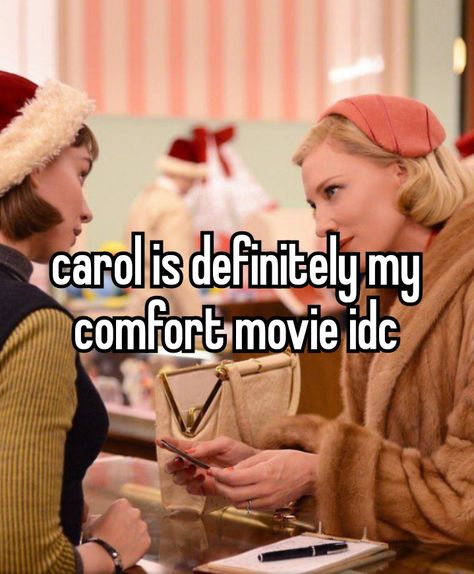 Cate Blanchett Aesthetic, Carol Fanart, Carol Movie, Cate Blanchett Carol, Funny Lesbian, Lesbian Humor, What's My Aesthetic, Lgbt Humor, Twitter Banner