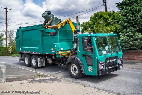 Heil Refuse Trucks — Thrash 'N' Trash Productions Trash Collector, Rubbish Removal, Lifting Platform, Drawing Refrences, Future Job, Mack Trucks, Waste Management, Garbage Truck, Letter G