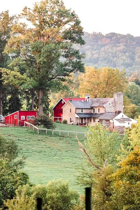 Best Farm Stays In Lancaster, Pennsylvania Quaint Towns In America, Pennsylvania Aesthetic, Pennsylvania Countryside, Pennsylvania Photography, Purple Coneflowers, Rural Pennsylvania, Pennsylvania Dutch Country, Farm Town, Amish Culture