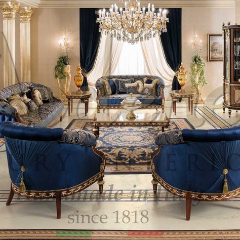 classic luxury living room furniture – italian artisanal handmade furniture – high-end italian home décor furnishing - Modenese Diy Small Room Decor, Christmas Room Decor Ideas Diy, Cool Room Decor Ideas, Royal Sofa Design, Classic Luxury Living Room, Diy Christmas Room Decor, Small Room Decor Ideas, Christmas Room Decor Ideas, Italian Furniture Living Room