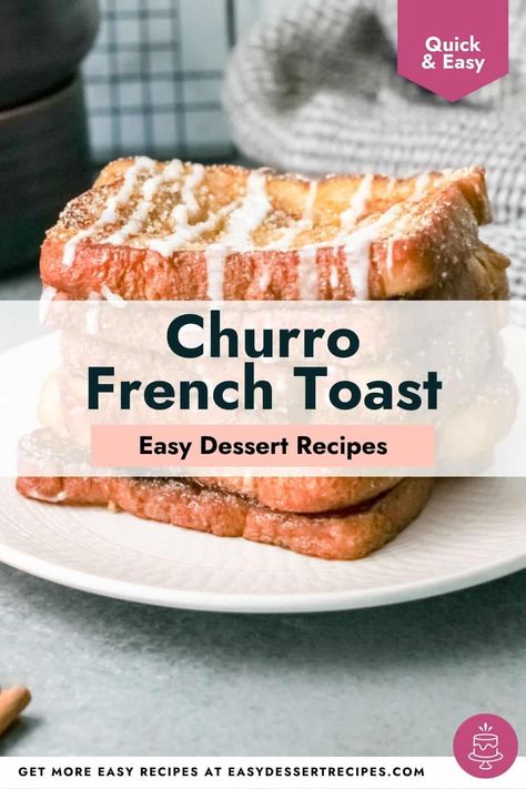 Crunchy Breakfast, Peach French Toast, Churro French Toast, Family Friendly Breakfast, Kid Friendly Dessert, Family Desserts, Easy Dessert Recipes, Breakfast Recipes Sweet, French Toast Easy