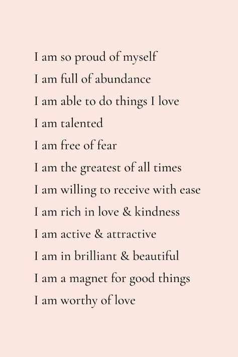 manifestation prayer law of attraction Becoming A Better You Affirmations, Alpha Female Affirmations, Positive Affirmation List, Daily Affirmations List, Daily Affirmations I Am, Leeor Alexandra Affirmations, List Of Daily Affirmations, Boss Woman Affirmations, I Am A Goddess Affirmation