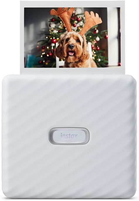 Fujifilm Instax Wide Link Smartphone Printer in Ash White | 16719550 : Amazon.ca: Electronics Polaroid Printer, Instax Printer, Fujifilm Instax Wide, Smartphone Printer, Instax Wide, Instax Mini Film, Fuji Instax, Instant Film, Instant Camera