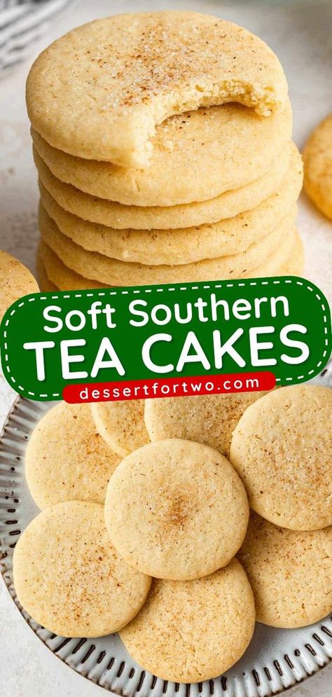 Southern Cookies, Old Fashion Tea Cake Recipe, Tea Cake Cookie Recipe, Old Fashioned Tea Cakes, Tea Cookies Recipe, Southern Tea, Tea Cakes Southern, Tea Party Desserts, Tea Cake Cookies