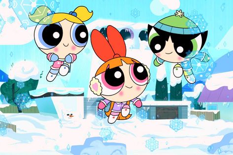 18 great pop culture trios Powerpuff Girls Cartoon, Super Nana, Powerpuff Girls Wallpaper, Sling Tv, Rowdyruff Boys, Girls Support Girls, Power Puff, Friend Cartoon