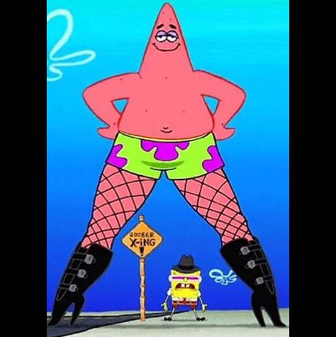 Patrick Star Funny, Patrick Drawing, Funny Patrick, Spongebob Pics, Spongebob Drawings, Spongebob Painting, Spongebob Funny, Spongebob Wallpaper, Crazy Funny Pictures