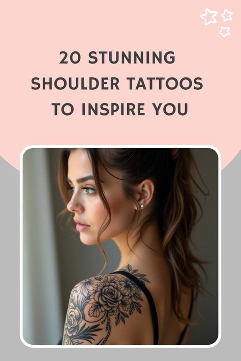 20 Stunning Shoulder Tattoos to Inspire You Tattoos That Resemble Strength, Tattoos For Upper Arm For Women, Beautiful Shoulder Tattoos For Women, Peony Shoulder Tattoos For Women, Floral Shoulder Tattoos For Women, Shoulder Sleeve Tattoos For Women, Classy Tattoos For Women Over 40, Womens Shoulder Tattoo, Women Shoulder Tattoo