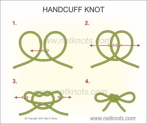 How To Tie A Knot, Camping Knots, Survival Knots, Knots Guide, Paracord Knots, Tie A Knot, Knots Diy, Knots Tutorial, Rope Knots