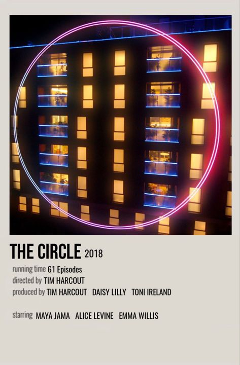 minimal polaroid series poster for the circle Emma Willis, Circle Game, Series Poster, Music Poster Ideas, Film Posters Minimalist, Polaroid Poster, Movie Poster Wall, Kids' Movies, Movie Posters Minimalist