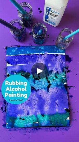 3.6K views · 7 comments | Watercolors + rubbing alcohol = 🤯😍🎉

FAQs:

🗒️ What paper did you use? I used watercolor paper here, and if you don’t have this on hand, just use the thickest paper you have!

☀️Can you do this indoors? We always do this outside because it gets very stinky. 

The paper dries beautifully and can be used exactly as it is on its own, or you can use it as painted paper and chop it down for collages. ✂️ | Friends Art Lab Painting With Rubbing Alcohol, Watercolor With Alcohol, Friends Art Lab, Rubbing Alcohol Art, Wizard Art, Lab Ideas, Paint Techniques, Art Camp, Friends Art