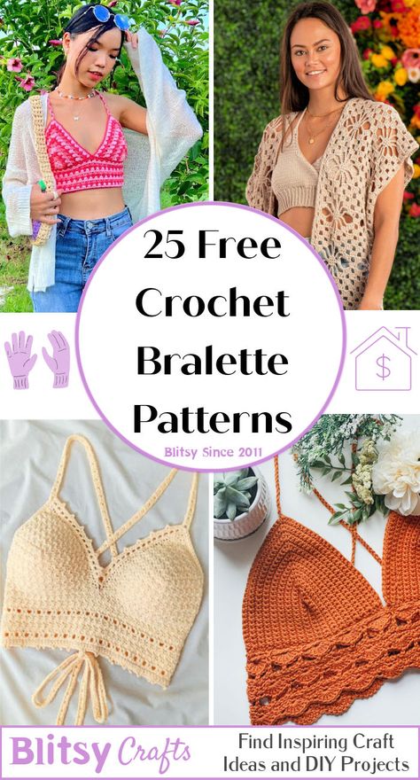 Crochet Bralette Patterns, Crochet Bra Top Pattern, Crochet Bralet, Crochet Bra Pattern, Crochet Bralette Pattern, Crochet Bra Top, Bralette Pattern, Crochet Bra, Crochet Crop Top Pattern