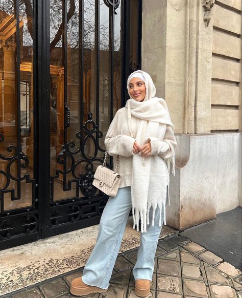 Hijabi Autumn Outfits, Hijab Fashion Inspiration Winter, Hijabi Winter, Winter Modest Outfits, Fall Outfits Modest, Modest Outfits Muslim, Modest Winter Outfits, Hijab Fashion Summer, Estilo Hijab