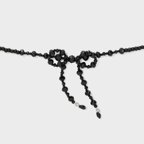 Black lace choker