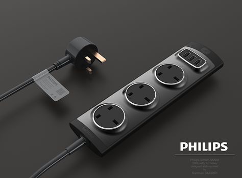 Philips Smart Socket by Nariman Bashiri