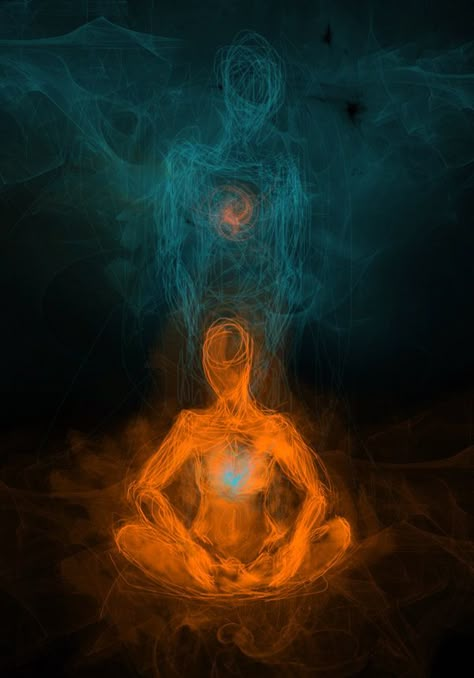 Self-awarness... by ~MuseOfRayven on deviantART  http://MuseOfRayven.deviantart.com/art/Self-awarness-104977187 Higher Consciousness Art, Higher Self Art, Extraterrestrial Beings, Spiritual Vibes, Arte Yoga, Figurative Kunst, Spirit Art, Soul Ties, Consciousness Art