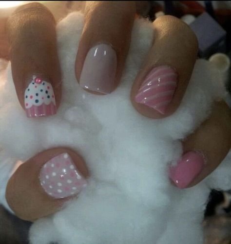 Under Your Spell, Girly Acrylic Nails, Pretty Gel Nails, Really Cute Nails, Soft Nails, Nails For Kids, Kawaii Nails, Dream Nails, Fire Nails