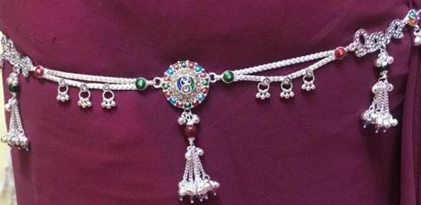 Silver kamarband Design| silver kamarbelt design| Silver Kamarband, Rajasthani Jewellery, 50 Blouse Designs, Bridal Nose Ring, Latest Bridal Lehenga, Waist Jewelry, Antique Necklaces Design, Silver Bracelets For Women, Dont Touch My Phone Wallpapers