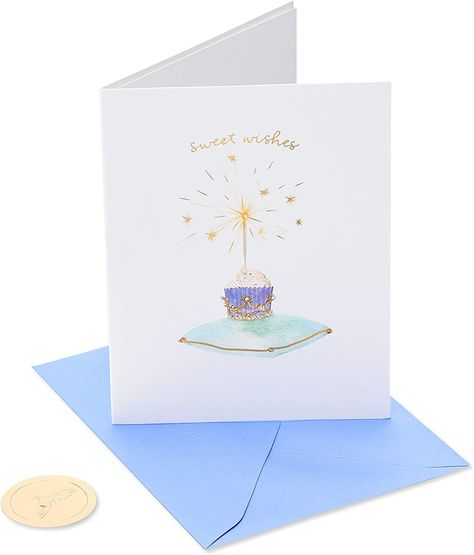 Amazon.com : Papyrus Birthday Card - Designed by Bella Pilar (Serving Up a Birthday Wish) : Office Products Papyrus Cards, Birthday Wish, Birthday Card Design, Office Products, Treat Yourself, Birthday Wishes, Card Design, Birthday Cards, Happy Birthday