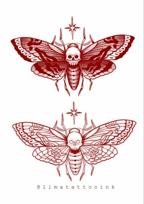 Skull Moth Tattoo Traditional, Deathhead Moth Tattoo Design, Deathmoth Design Tattoo, Neo Traditional Flash Sheet, Moth With Skull Tattoo, Skull Moth Tattoo Design, Deaths Head Moth Tattoo, American Traditional Moth, Gothic Moth Tattoo