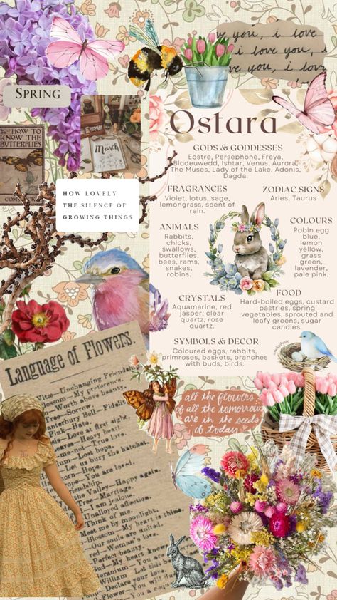 Cottagecore Spring Aesthetic. Ostara Wheel Of The Year Celebration. Vintage Romance. #cottagecore #spring #witchcraft #ostara Ostara Aesthetic, Cottagecore Spring, Wheel Of The Year, Vintage Romance, Beltane, Spring Aesthetic, Robins Egg, Gods And Goddesses, Lemon Grass