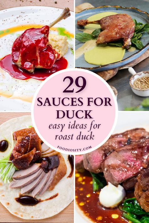 Duck Marinade, Beurre Blanc Sauce Recipe, Whole Duck Recipes, Crispy Duck Recipes, Duck Roast, Peking Roasted Duck, Duck Dish, Best Sauces, Roasted Duck Recipes