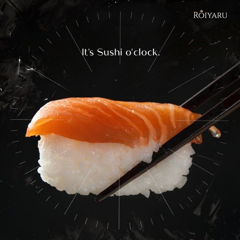 Rebranding, Branding, Social Media Poster Design - Roiyaru Sushi Sushi Ads Design, Sushi Social Media Design, Sushi Ads, Sushi Branding, Sushi Poster, Sushi Ideas, Social Media Poster Design, Media Poster Design, Sushi Menu