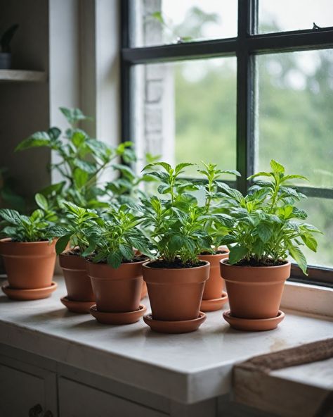 10 Best Herbs To Grow Indoors Counter Top Herb Garden, Thai Apartment, Herb Indoor Garden, Kitchen Herb Garden Indoor, Apartment Herb Gardens, Herbs To Grow Indoors, Herbs In The Kitchen, Indoor Herbs, Best Herbs To Grow