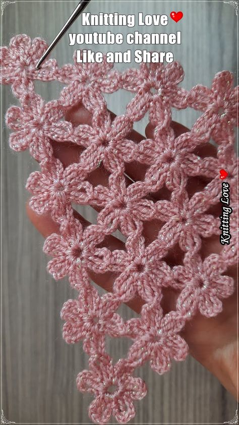 VERY NICE BEAUTIFUL CROCHET FLOWER knitting pattern making, step-by-step explanation for beginners Flower Shawl Crochet Pattern, Filet Crochet Shawl, Flower Knitting Pattern, Flower Knitting, Wedding Crochet, Crochet Hooded Scarf, Granny Square Crochet Patterns Free, Crochet Stitches Diagram, Crochet Scarf Pattern Free